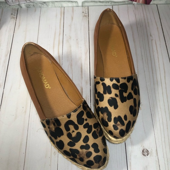 Nomad Brand - Leopard Print Espadrilles - Size 8 - Picture 11 of 15